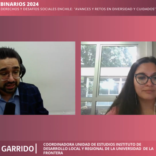 Con importante charla cierra Diplomado en Políticas Locales de Cuidados impartido por IDER UFRO