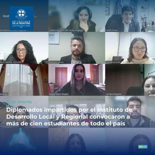 Más de 100 estudiantes participaron en los diplomados impartidos por el Instituto de Desarrollo Local y Regional