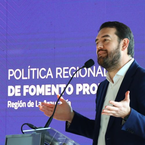 Gobernador regional Luciano Rivas presentó nueva Política de Fomento Productivo de La Araucanía